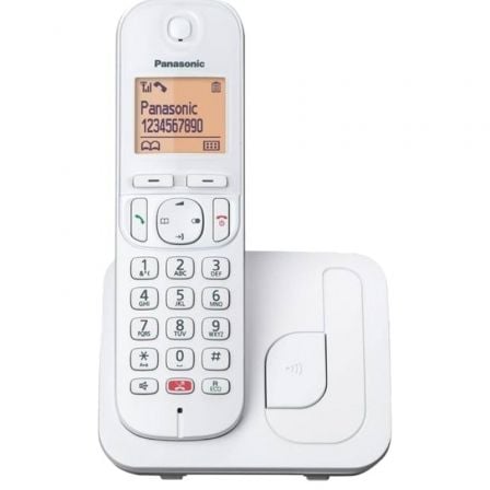 Teléfono Inalámbrico Panasonic KX-TGC250SPW/ Blanco Teléfono Inalámbrico Panasonic KX-TGC250SPW/ Blanco