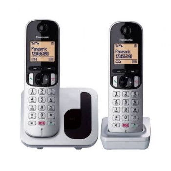 Teléfono Inalámbrico Panasonic KX-TGC252SPS/ Pack DUO/ Plata Teléfono Inalámbrico Panasonic KX-TGC252SPS/ Pack DUO/ Plata