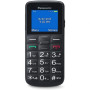 Teléfono Móvil Panasonic KX-TU110EXB para Personas Mayores/ Negro