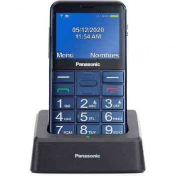 Teléfono Móvil Panasonic KX-TU155EXCN para Personas Mayores/ Azul Teléfono Móvil Panasonic KX-TU155EXCN para Personas Mayores/ Azul