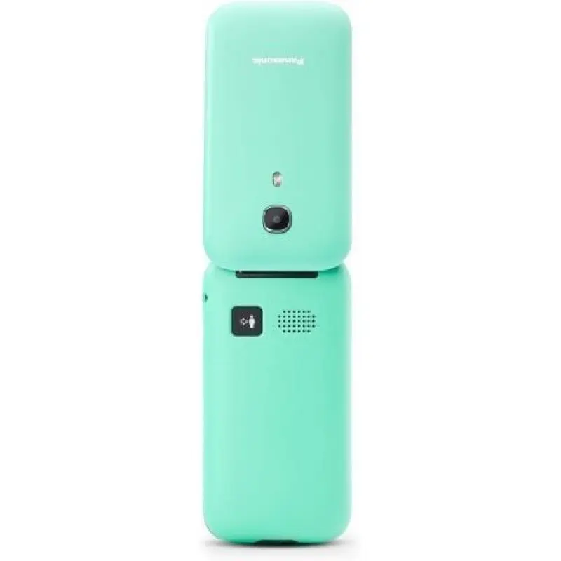Teléfono Móvil Panasonic KX-TU400EXC para Personas Mayores/ Turquesa Teléfono Móvil Panasonic KX-TU400EXC para Personas Mayores/ Turquesa