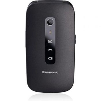 Teléfono Móvil Panasonic KX-TU550 para Personas Mayores/ Negro Teléfono Móvil Panasonic KX-TU550 para Personas Mayores/ Negro