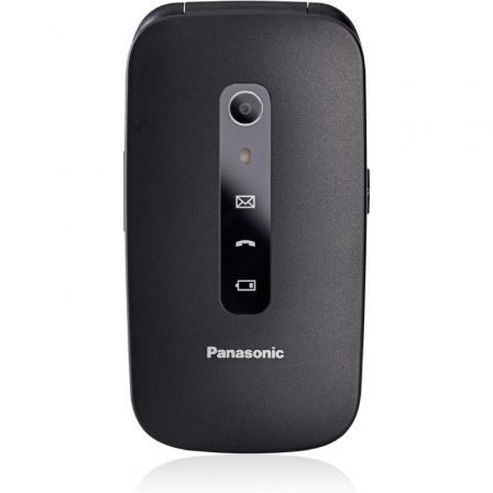 Teléfono Móvil Panasonic KX-TU550 para Personas Mayores/ Negro Teléfono Móvil Panasonic KX-TU550 para Personas Mayores/ Negro