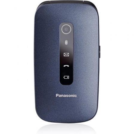 Teléfono Móvil Panasonic KX-TU550 para Personas Mayores/ Azul Teléfono Móvil Panasonic KX-TU550 para Personas Mayores/ Azul