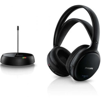 Auriculares Inalámbricos Philips SHC5200/ Radiofrecuencia/ Negros Auriculares Inalámbricos Philips SHC5200/ Radiofrecuencia/ Negros