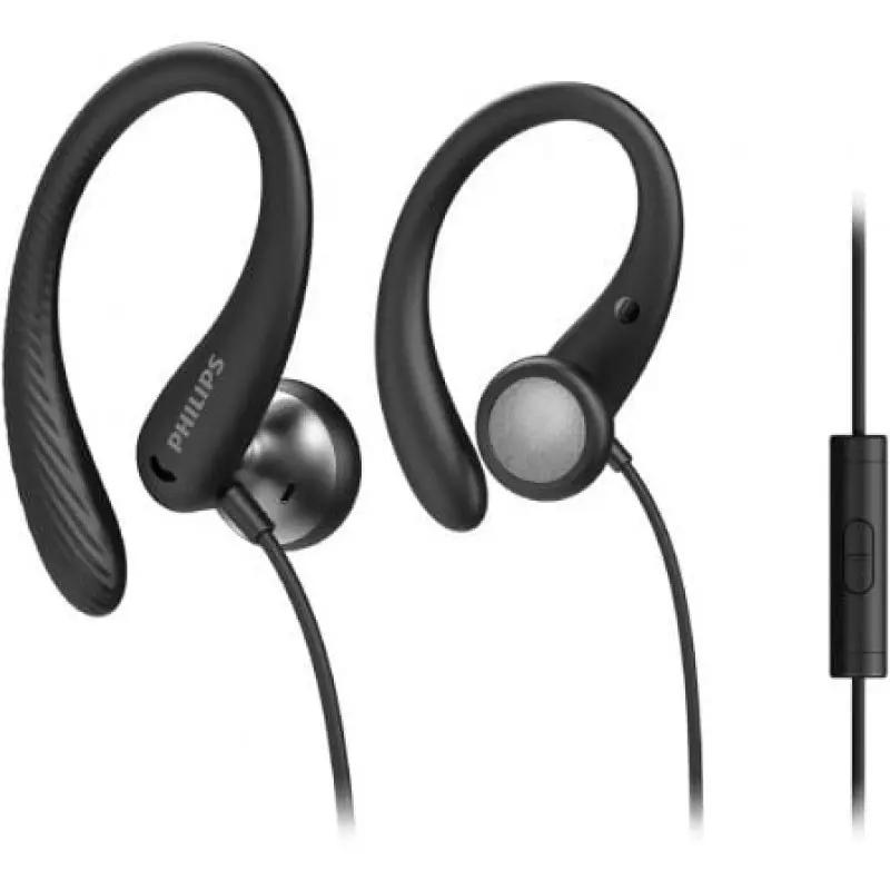 Auriculares Deportivos Philips TAA1105BK/ con Micrófono/ Jack 3.5/ Negros Auriculares Deportivos Philips TAA1105BK/ con Micrófono/ Jack 3.5/ Negros