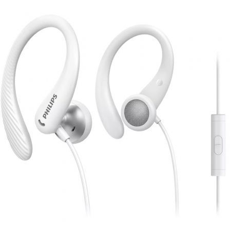 Auriculares Deportivos Philips TAA1105WT/ con Micrófono/ Jack 3.5/ Blancos Auriculares Deportivos Philips TAA1105WT/ con Micrófono/ Jack 3.5/ Blancos