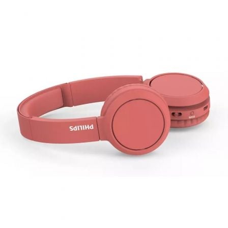 Auriculares Inalámbricos Philips TAH4205/ con Micrófono/ Bluetooth/ Rojos Auriculares Inalámbricos Philips TAH4205/ con Micrófono/ Bluetooth/ Rojos