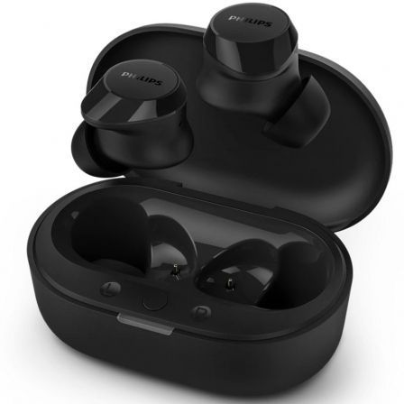 Auriculares Bluetooth Philips TAT1209 con estuche de carga/ Autonomía 6h/ Negros Auriculares Bluetooth Philips TAT1209 con estuche de carga/ Autonomía 6h/ Negros