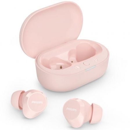 Auriculares Bluetooth Philips TAT1209 con estuche de carga/ Autonomía 6h/ Rosas Auriculares Bluetooth Philips TAT1209 con estuche de carga/ Autonomía 6h/ Rosas