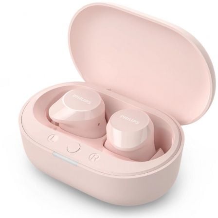 Auriculares Bluetooth Philips TAT1209 con estuche de carga/ Autonomía 6h/ Rosas Auriculares Bluetooth Philips TAT1209 con estuche de carga/ Autonomía 6h/ Rosas