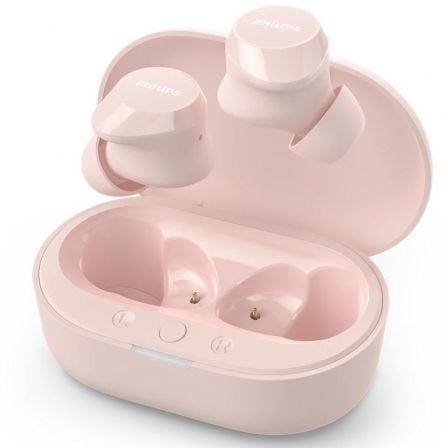 Auriculares Bluetooth Philips TAT1209 con estuche de carga/ Autonomía 6h/ Rosas Auriculares Bluetooth Philips TAT1209 con estuche de carga/ Autonomía 6h/ Rosas