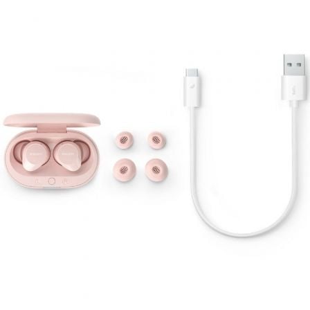Auriculares Bluetooth Philips TAT1209 con estuche de carga/ Autonomía 6h/ Rosas Auriculares Bluetooth Philips TAT1209 con estuche de carga/ Autonomía 6h/ Rosas