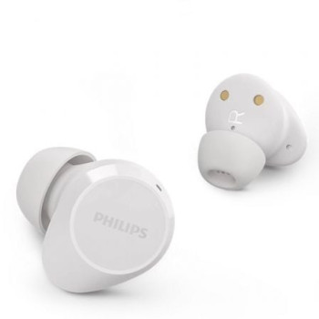 Auriculares Bluetooth Philips TAT1209 con estuche de carga/ Autonomía 6h/ Blancos Auriculares Bluetooth Philips TAT1209 con estuche de carga/ Autonomía 6h/ Blancos