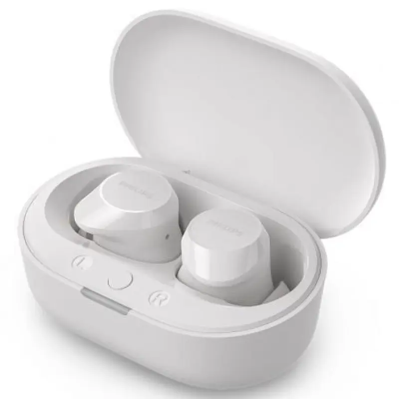 Auriculares Bluetooth Philips TAT1209 con estuche de carga/ Autonomía 6h/ Blancos Auriculares Bluetooth Philips TAT1209 con estuche de carga/ Autonomía 6h/ Blancos