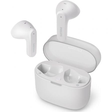 Auriculares Bluetooth Philips TAT2139WH con estuche de carga/ Autonomía 7h/ Blancos Auriculares Bluetooth Philips TAT2139WH con estuche de carga/ Autonomía 7h/ Blancos