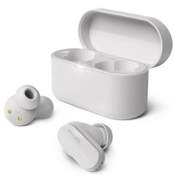 Auriculares Bluetooth Philips TAT3508WT con estuche de carga/ Autonomía 7h/ Blancos Auriculares Bluetooth Philips TAT3508WT con estuche de carga/ Autonomía 7h/ Blancos