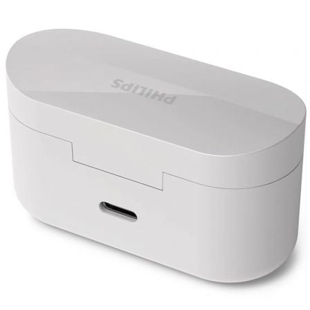 Auriculares Bluetooth Philips TAT3508WT con estuche de carga/ Autonomía 7h/ Blancos Auriculares Bluetooth Philips TAT3508WT con estuche de carga/ Autonomía 7h/ Blancos