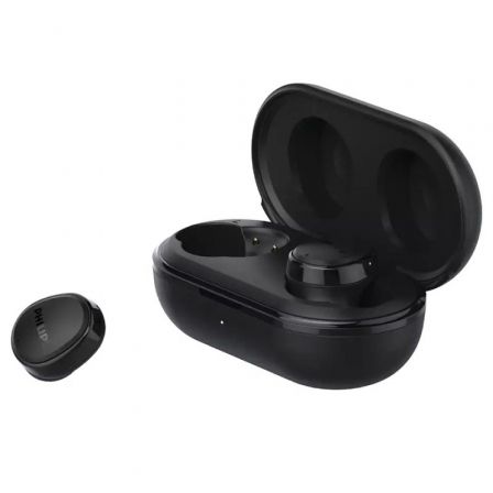 Auriculares Bluetooth Philips TAT4556BK con estuche de carga/ Autonomía 9h/ Negros Auriculares Bluetooth Philips TAT4556BK con estuche de carga/ Autonomía 9h/ Negros