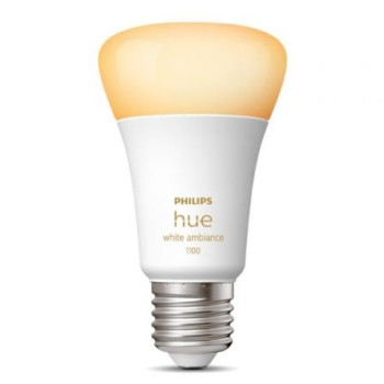 Bombilla Led Inteligente Philips Hue White Ambiance A60/ Casquillo E27/ 8W/ 1100 Lúmenes/ 2200K-6500K/ Precisa Philips Hue Bridge Bombilla Led Inteligente Philips Hue White Ambiance A60/ Casquillo E27/ 8W/ 1100 Lúmenes/ 2200K-6500K/ Precisa Philips Hue Bridge