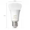 Bombilla Led Inteligente Philips Hue White Ambiance A60/ Casquillo E27/ 8W/ 1100 Lúmenes/ 2200K-6500K/ Precisa Philips Hue Bridge Bombilla Led Inteligente Philips Hue White Ambiance A60/ Casquillo E27/ 8W/ 1100 Lúmenes/ 2200K-6500K/ Precisa Philips Hue Bridge