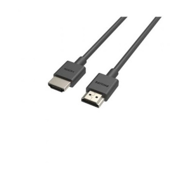 Cable HDMI 4K Philips SWV5702/ HDMI Macho - HDMI Macho/ 2m/ Certificado/ Negro Cable HDMI 4K Philips SWV5702/ HDMI Macho - HDMI Macho/ 2m/ Certificado/ Negro