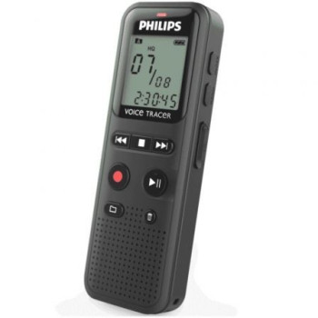 Grabadora de Voz Philips VoiceTracer DVT1160/ 8kHz/ Negro Grabadora de Voz Philips VoiceTracer DVT1160/ 8kHz/ Negro