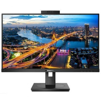 Monitor Profesional Philips 242B1H 23.8'/ Full HD/ Webcam/ Multimedia/ Regulable en altura/ Negro Monitor Profesional Philips 242B1H 23.8'/ Full HD/ Webcam/ Multimedia/ Regulable en altura/ Negro