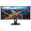 Monitor Profesional Ultrapanorámico Curvo Philips 346B1C 34'/ WQHD/ Multimedia/ Regulable en altura/ Negro