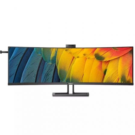 Monitor Profesional Ultraparonámico Curvo Philips 45B1U6900CH 44.5'/ Dual QHD/ Webcam/ Multimedia/ Regulable en altura/ Negro Monitor Profesional Ultraparonámico Curvo Philips 45B1U6900CH 44.5'/ Dual QHD/ Webcam/ Multimedia/ Regulable en altura/ Negro