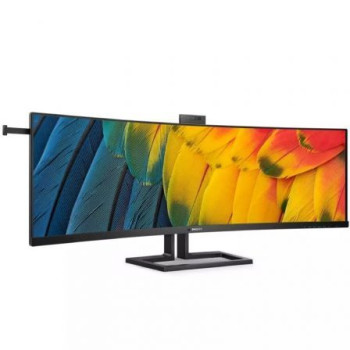 Monitor Profesional Ultraparonámico Curvo Philips 45B1U6900CH 44.5'/ Dual QHD/ Webcam/ Multimedia/ Regulable en altura/ Negro Monitor Profesional Ultraparonámico Curvo Philips 45B1U6900CH 44.5'/ Dual QHD/ Webcam/ Multimedia/ Regulable en altura/ Negro