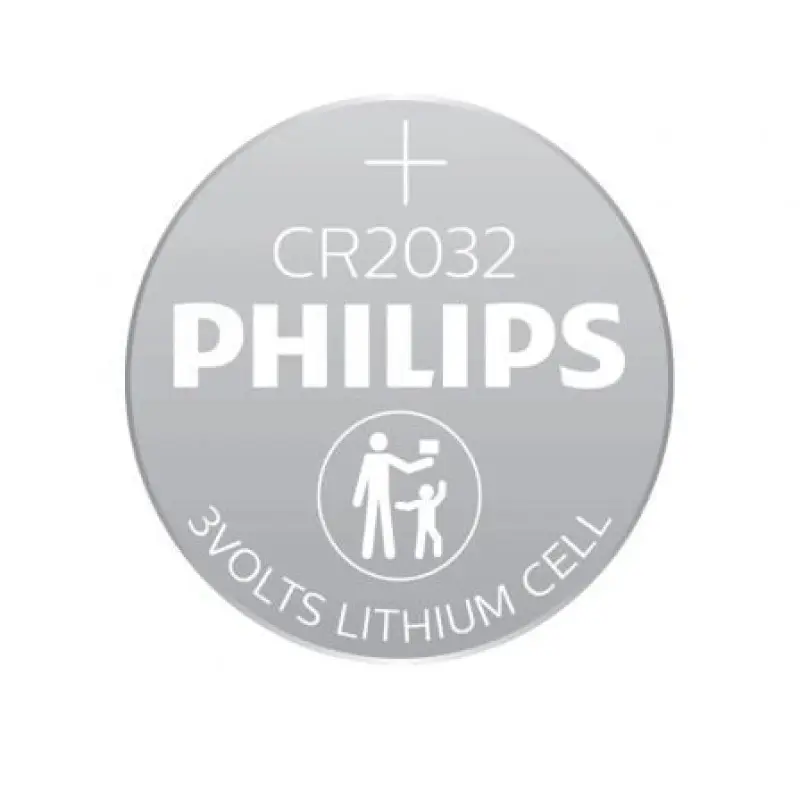 Pack de 6 Pilas de Botón Philips CR2032/ 3V Pack de 6 Pilas de Botón Philips CR2032/ 3V