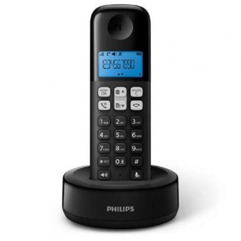 Teléfono Inalámbrico Philips D1611B/34/ Negro Teléfono Inalámbrico Philips D1611B/34/ Negro