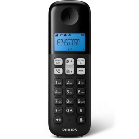 Teléfono Inalámbrico Philips D1611B/34/ Negro Teléfono Inalámbrico Philips D1611B/34/ Negro