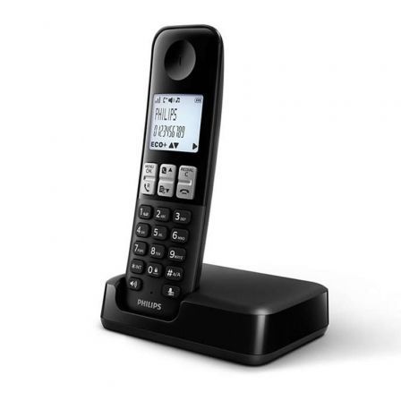 Teléfono Inalámbrico Philips D2501B/01/ Negro Teléfono Inalámbrico Philips D2501B/01/ Negro