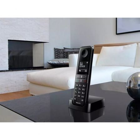 Teléfono Inalámbrico Philips D4701B/34/ Negro Teléfono Inalámbrico Philips D4701B/34/ Negro