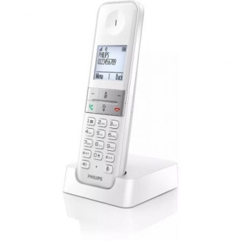 Teléfono Inalámbrico Philips D4701W/34/ Blanco Teléfono Inalámbrico Philips D4701W/34/ Blanco