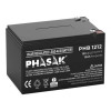 Batería Phasak PHB 1212 compatible con SAI/UPS PHASAK según especificaciones Batería Phasak PHB 1212 compatible con SAI/UPS PHASAK según especificaciones