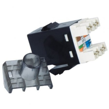 Conector RJ45 Phasak SD 3018 Cat.6 UTP/ Negro Conector RJ45 Phasak SD 3018 Cat.6 UTP/ Negro