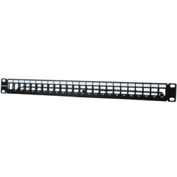 Patch Panel Phasak PA 3424/ 24 Puertos/ Cat.6/ Altura 1U/ Gestión de Cable/ Conectores RJ45 UTP No Incluidos Patch Panel Phasak PA 3424/ 24 Puertos/ Cat.6/ Altura 1U/ Gestión de Cable/ Conectores RJ45 UTP No Incluidos