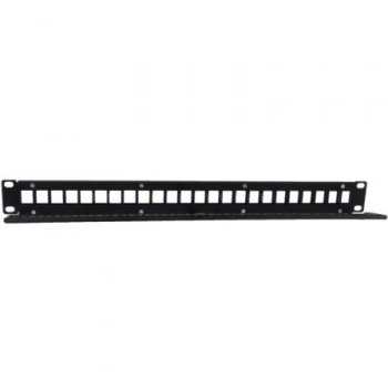 Patch Panel Phasak PA 3424/ 24 Puertos/ Cat.6/ Altura 1U/ Gestión de Cable/ Conectores RJ45 UTP No Incluidos Patch Panel Phasak PA 3424/ 24 Puertos/ Cat.6/ Altura 1U/ Gestión de Cable/ Conectores RJ45 UTP No Incluidos