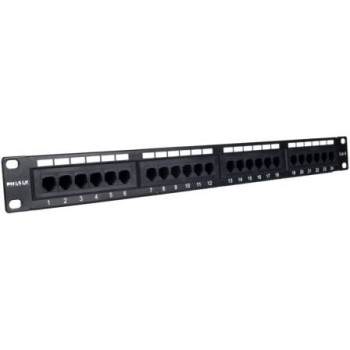 Patch Panel Phasak PU 2420/ 24 Puertos/ Cat.6/ Altura 1U Patch Panel Phasak PU 2420/ 24 Puertos/ Cat.6/ Altura 1U