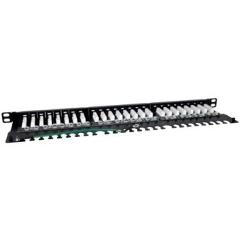 Patch Panel Phasak PU 4811/ 24 Puertos/ Cat.6A/ Altura 0.5U Patch Panel Phasak PU 4811/ 24 Puertos/ Cat.6A/ Altura 0.5U