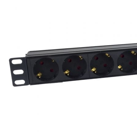 Regleta con Interruptor Phasak BNS 1518/ 8 Tomas de Corriente/ Cable 1.5m/ Negro Regleta con Interruptor Phasak BNS 1518/ 8 Tomas de Corriente/ Cable 1.5m/ Negro