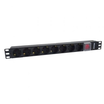 Regleta con Interruptor Phasak BNS 1520/ 8 Tomas de Corriente/ Cable 3m/ Negro Regleta con Interruptor Phasak BNS 1520/ 8 Tomas de Corriente/ Cable 3m/ Negro
