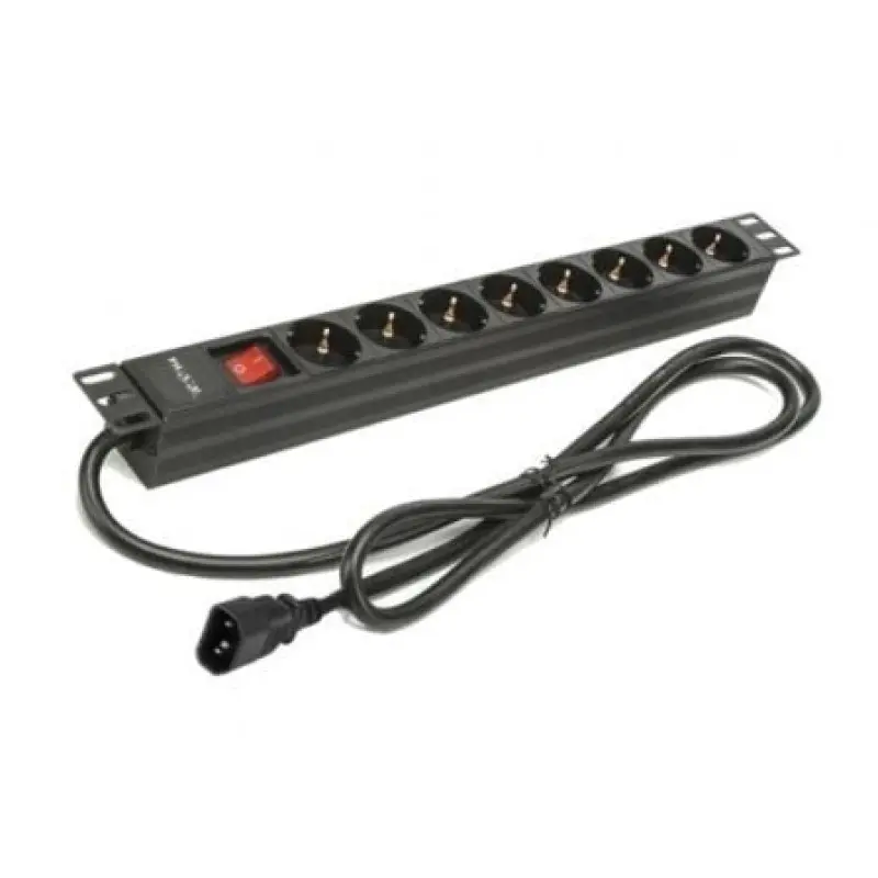 Regleta con Interruptor Phasak BNS 3535/ 8 Tomas de Corriente/ Cable 2m/ Negro Regleta con Interruptor Phasak BNS 3535/ 8 Tomas de Corriente/ Cable 2m/ Negro