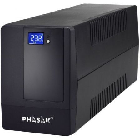 SAI Línea Interactiva Phasak 2000 VA LCD/ 2000VA/ 4 Salidas/ Formato Torre SAI Línea Interactiva Phasak 2000 VA LCD/ 2000VA/ 4 Salidas/ Formato Torre