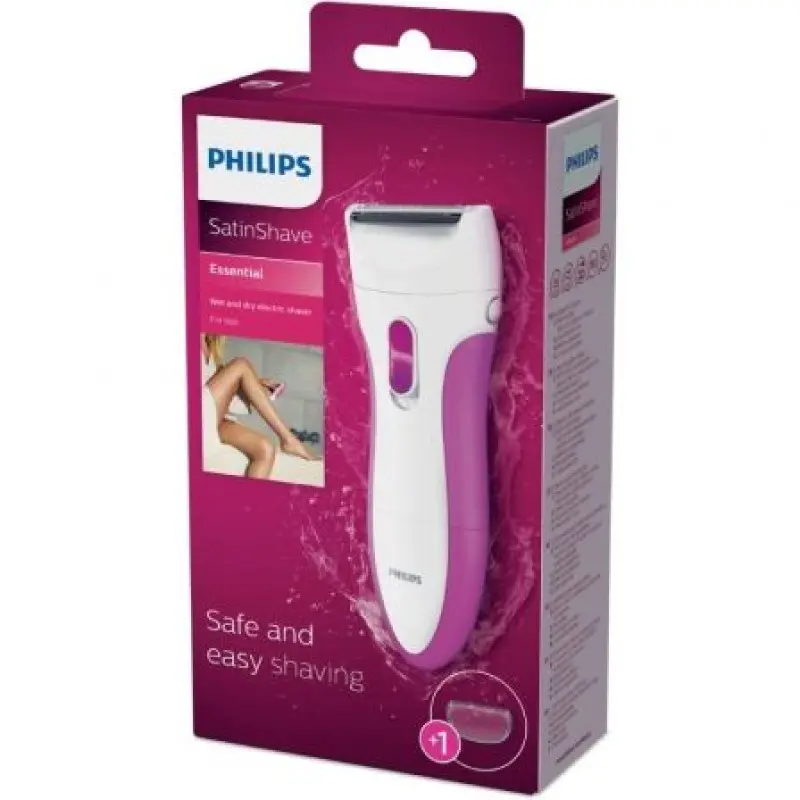 Afeitadora Philips SatinShave Essential HP6341/ con Batería Afeitadora Philips SatinShave Essential HP6341/ con Batería