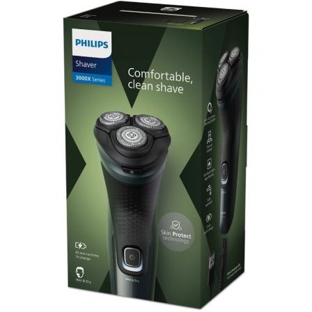 Afeitadora Philips Shaver Series 3000X X3052/ con Batería/ 2 Accesorios Afeitadora Philips Shaver Series 3000X X3052/ con Batería/ 2 Accesorios