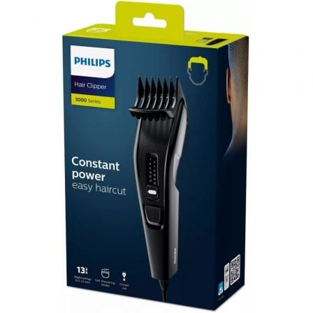 Cortapelos Philips Hairclipper Series 3000 HC3510/15/ con Cable/ 2 Accesorios Cortapelos Philips Hairclipper Series 3000 HC3510/15/ con Cable/ 2 Accesorios